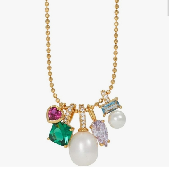 Kate Spade New York Little Gem Charm Pendant Necklace - Picture 4 of 8